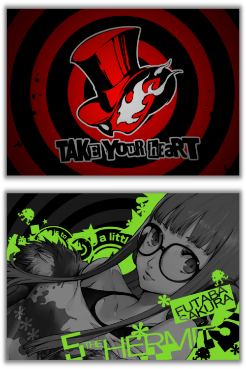 pantiesinabox:Persona 5 amazon.co.jp theme (cards +...