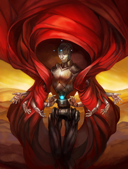 Going to post the artwork over the course of the next few weeks :) robot cybernetics scifi science fiction illustration my art