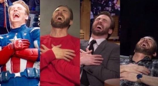 Image result for chris evans laughing