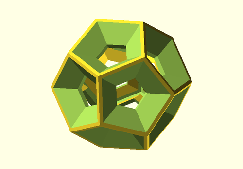 The Wallace Line - OpenSCAD and Polyhedra