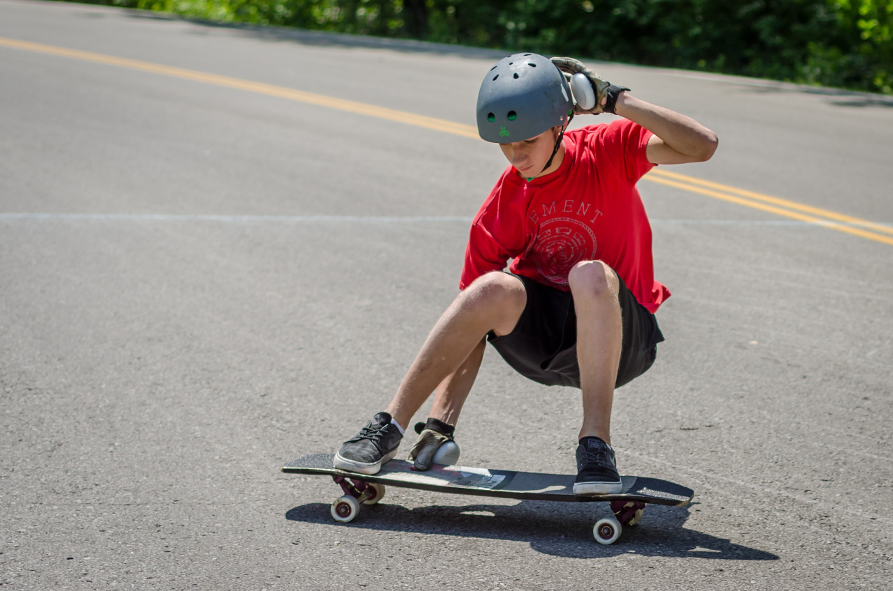 And the award for most neutral skate face goes... Local LongBoarders