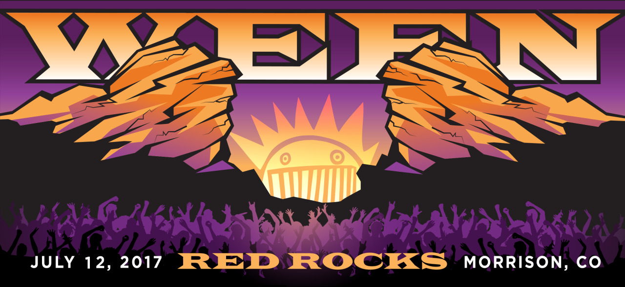 WEEN Colorado! The boognish will rise over Red Rocks...