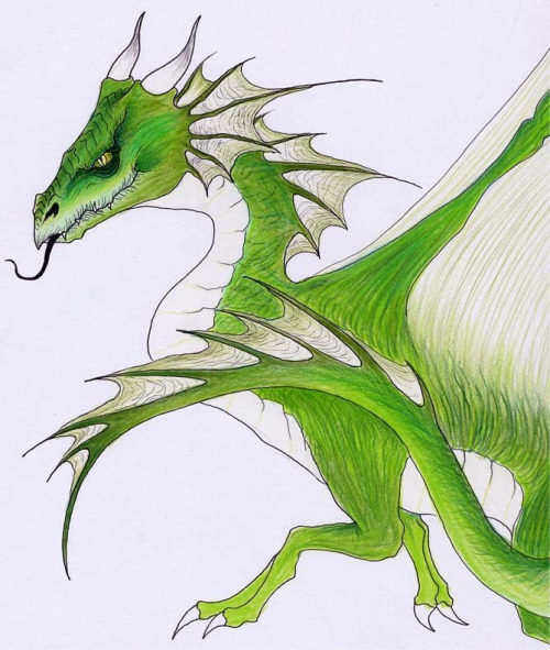 themonsterblogofmonsters: Common Welsh Green...