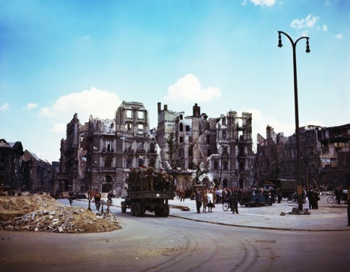 tetrismusic:Berlin 70 years ago in the Summer 1945.