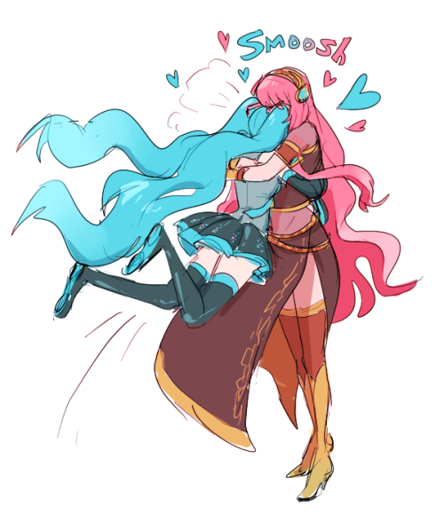 dashingicecream:local negi princess and tuna queen r in lov