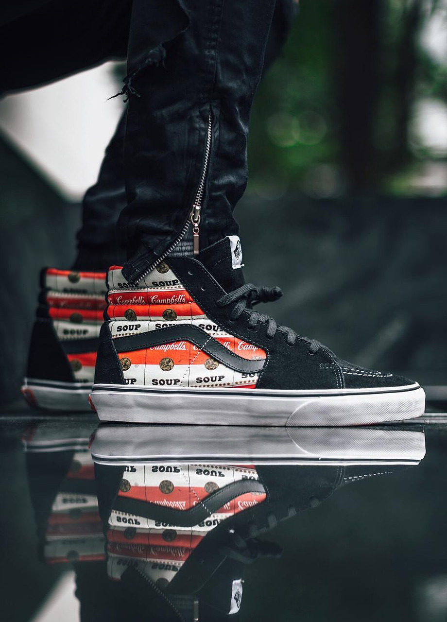 Supreme x Vans Sk8-Hi ‘Campbell’s Soup’ - 2012 (by – Sweetsoles