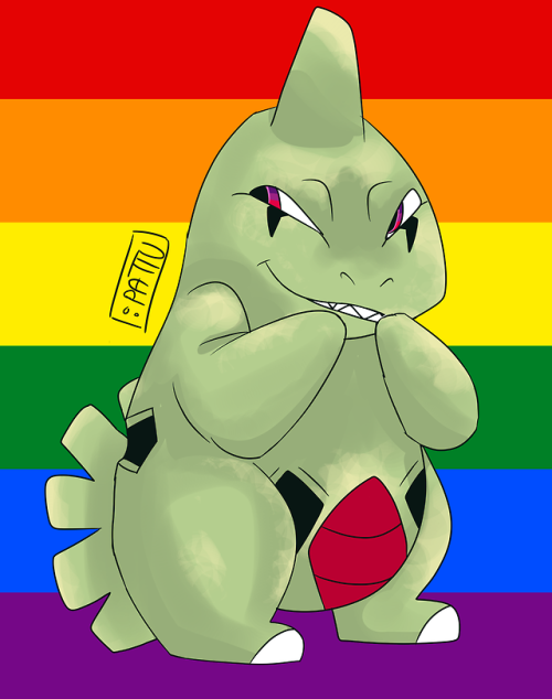 Larvitar is pride month’s community day pokemon,...