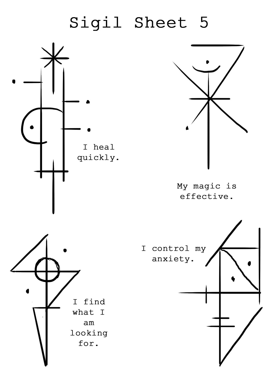 Sigil Magick | techcraft: sigil sheets i’ve made over the past...