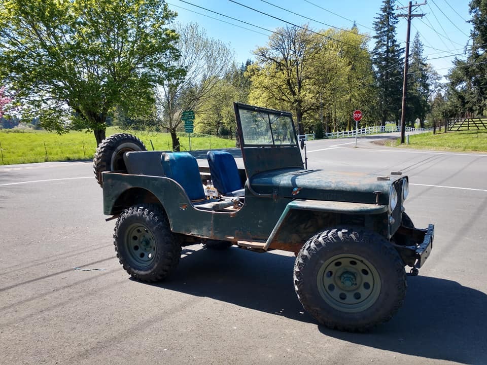 Mostly Mopar Muscle — 1949 CJ2A civilian issue Willy’s jeep