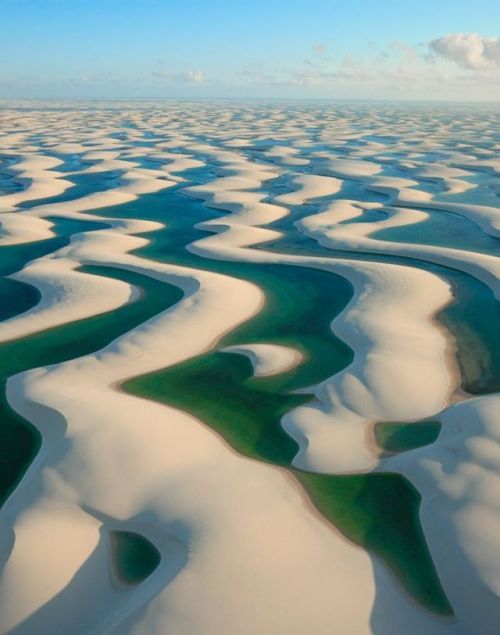 me-lapislazuli:Lençóis Maranhenses National Park, Brazil: