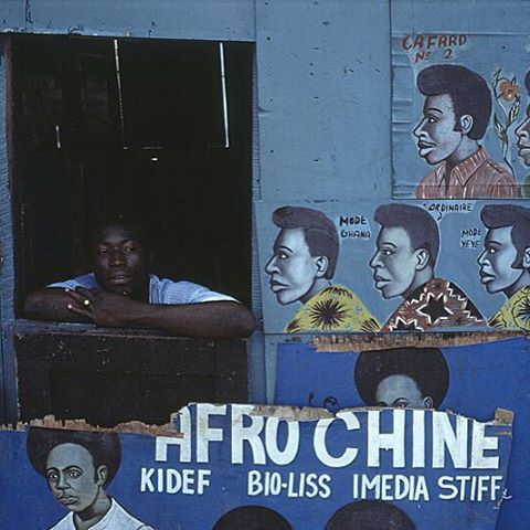 longliveridge:Barbershop in Abidjan, Côte d'Ivoire. ©Olivier...