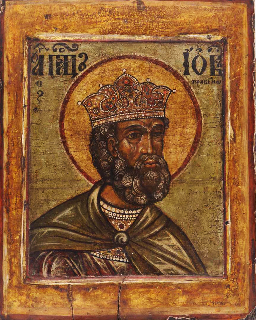 Icon of Job (North Russia, 17 c.)