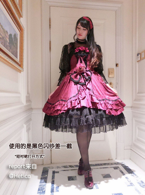 my-lolita-dress:This is a magic petticoat, with 3 parts, and...