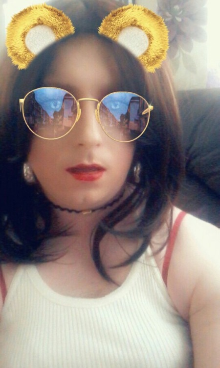 sissyassboi1:Sexy me having fun with snapchat filters