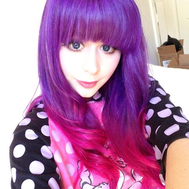 New Pink And Purple Hair O It S A Mixture Of