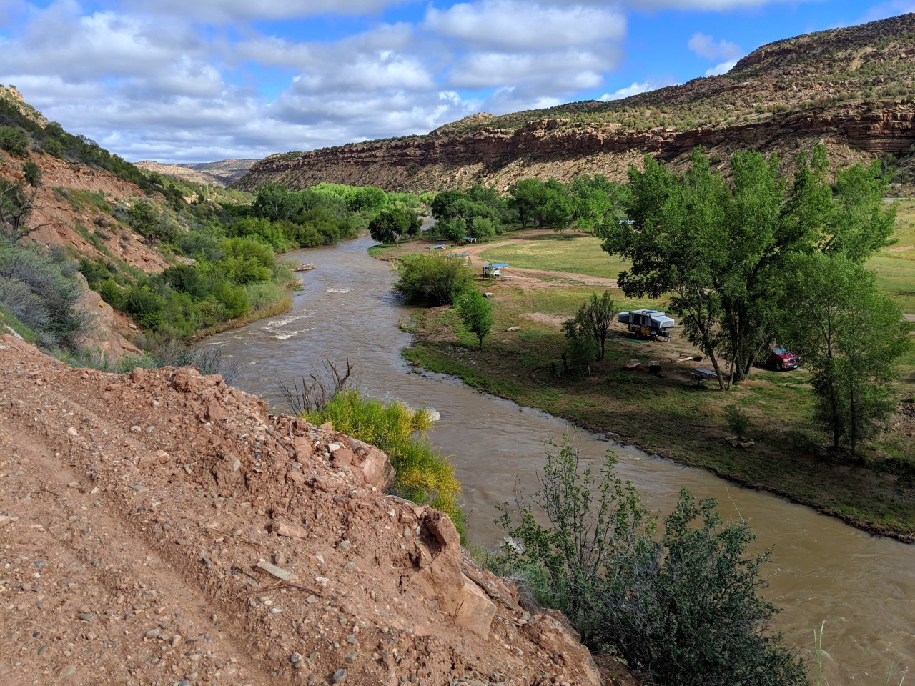 Uravan Ball Park Campground - Uravan, CO