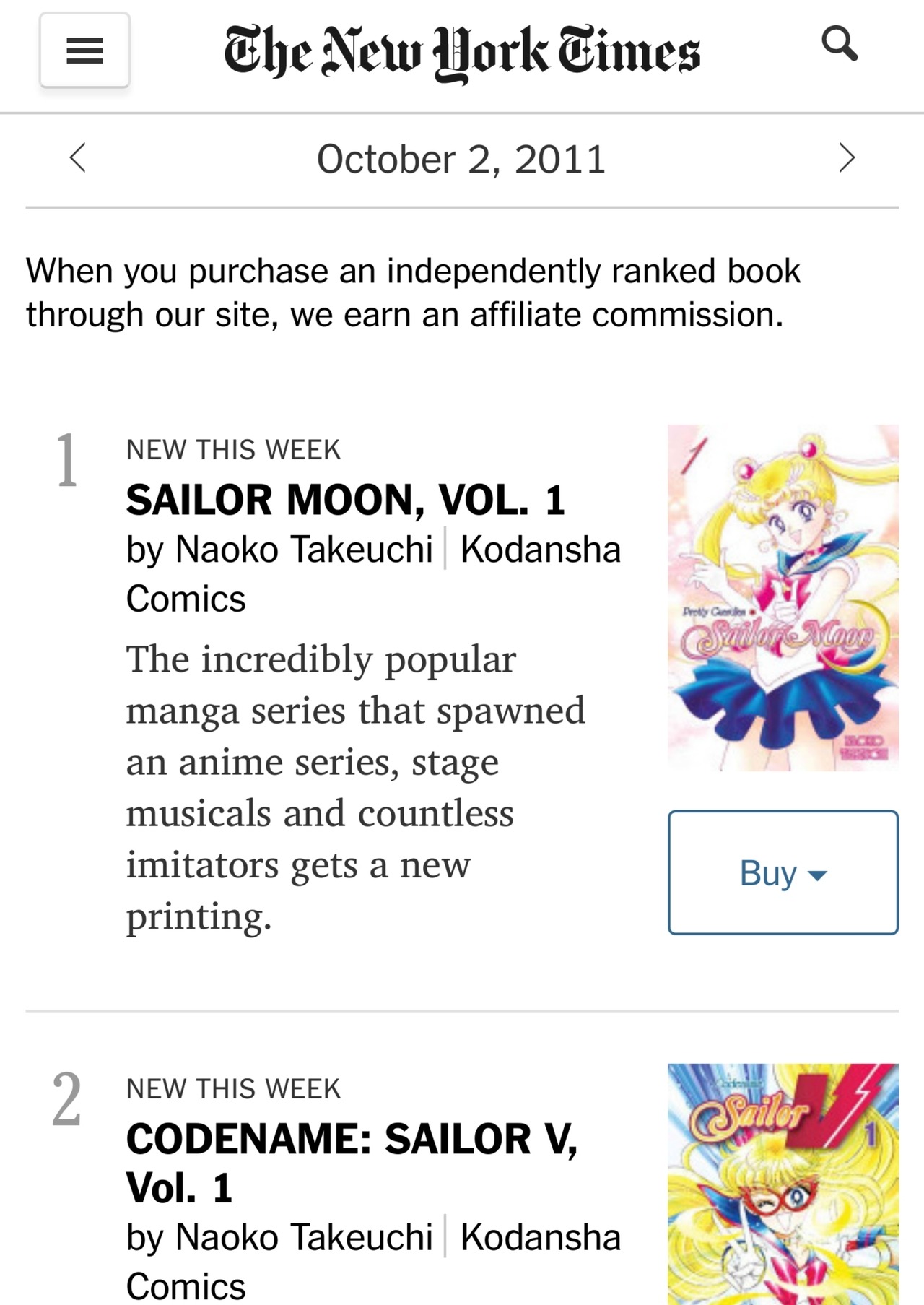 New York Times Book Best Seller Charts
