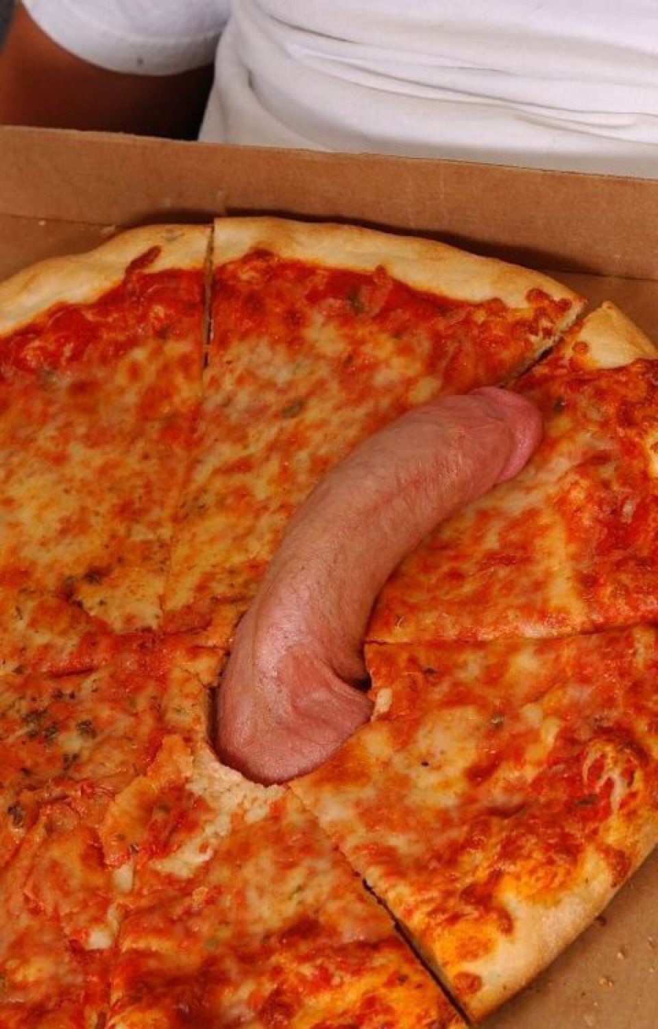 Big sausage pizza