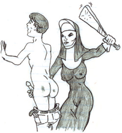 Nuns spank boy Nuns spank boy