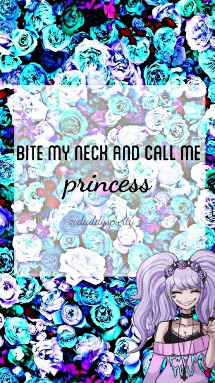 daddyspurty:Bite my neck and call me princess.