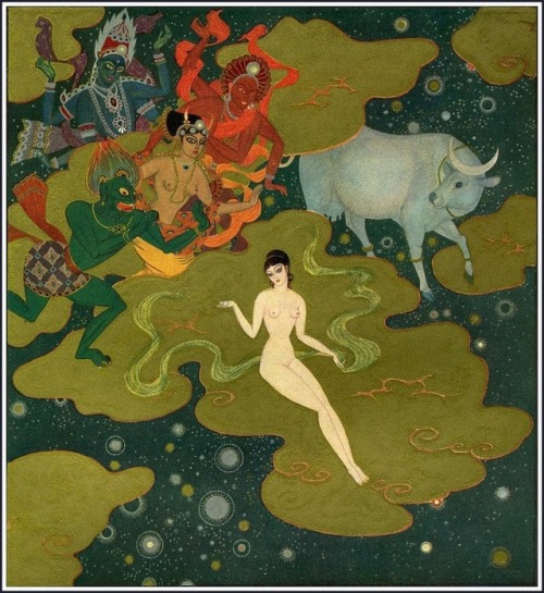 loumargi:Edmund Dulac (1882 – 1953) was a French magazine...