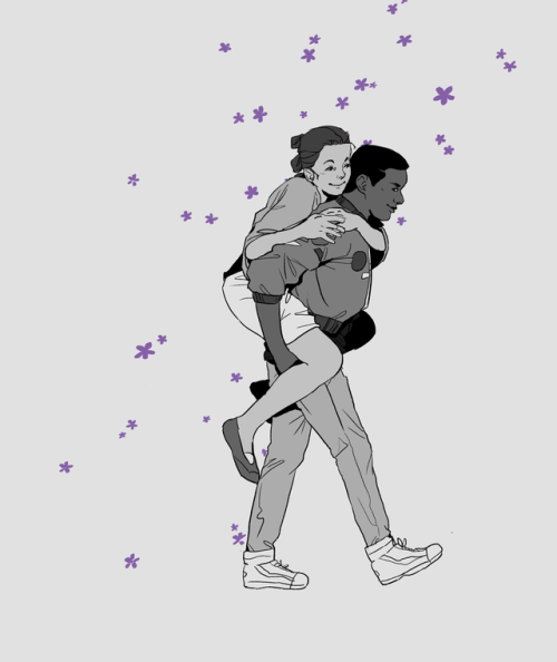 errrbodylovesfinn:Lilac Love. Companion piece to this art from...