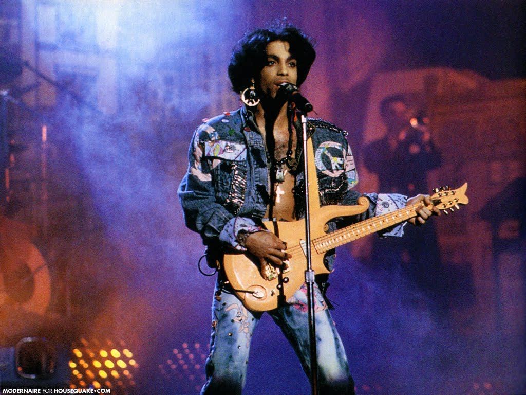 Electric Word Life — Prince in classic 80s denim on denim - 1987, MTV...