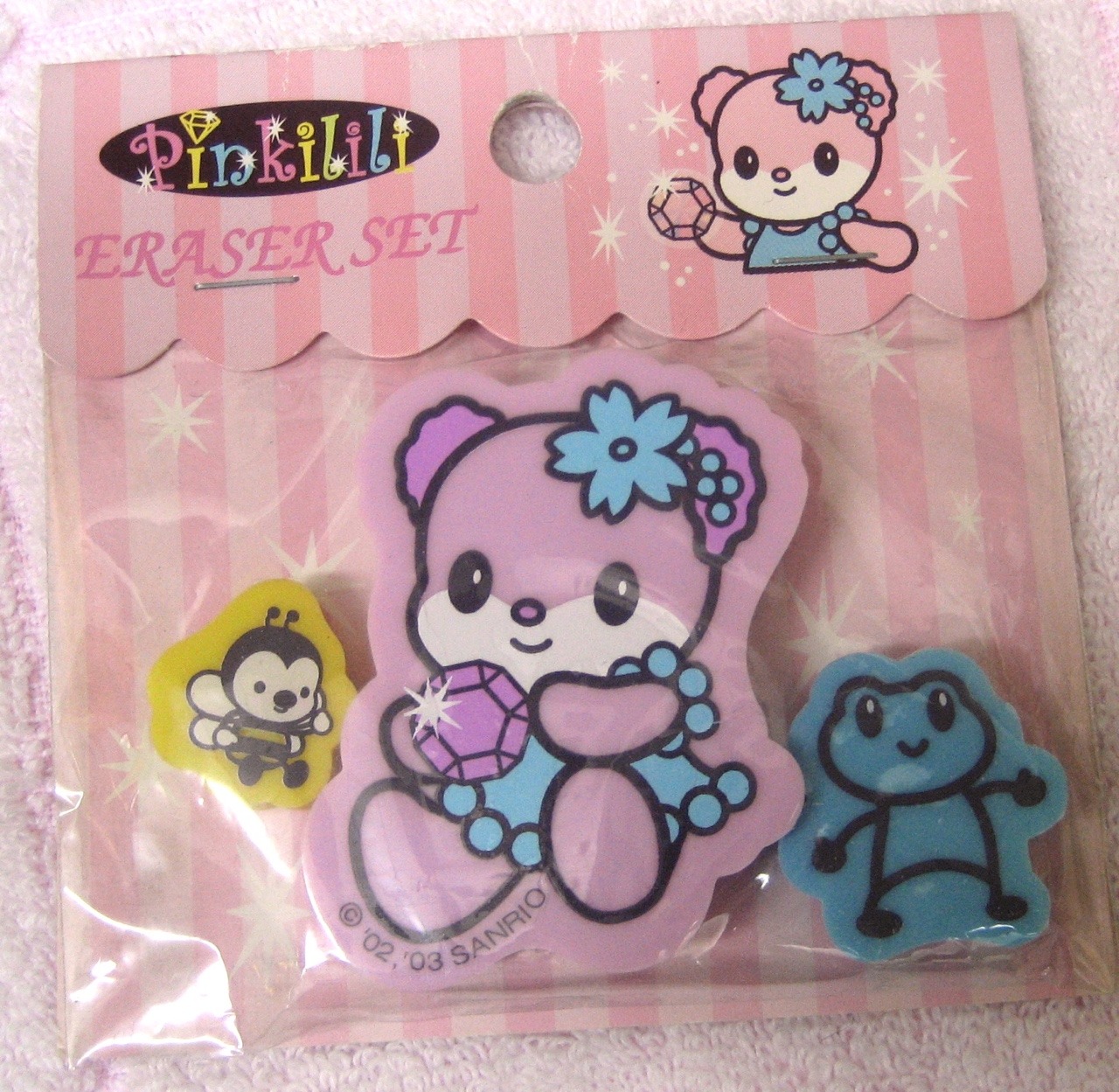 pinki lili sanrio plush