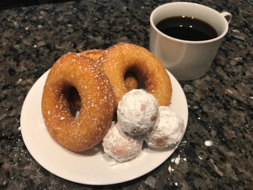 Finally found a good recipe for cake doughnuts like the ones I...