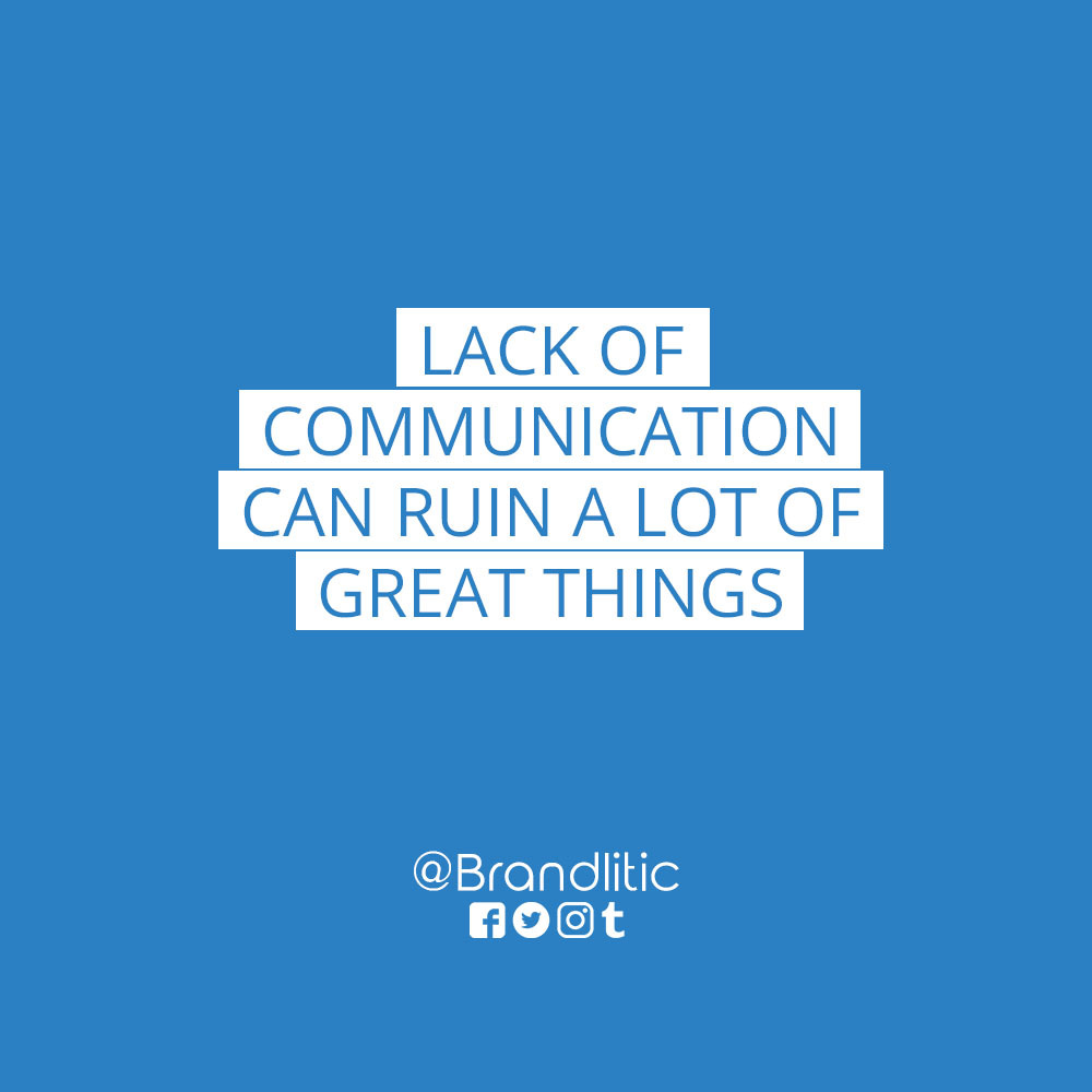 lack of timely communication