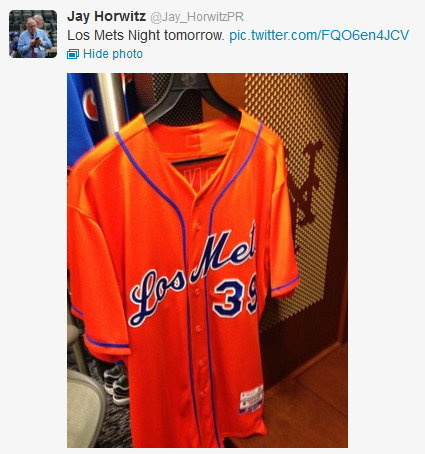 los mets jersey