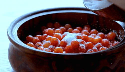 eggpuffs:dried cherries, cherry jam 应季甜点，樱桃的花样做法送给你们