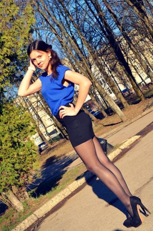 Sexy Girl In Black Pantyhose Short Skirt And High Tumbex My Xxx Hot Girl