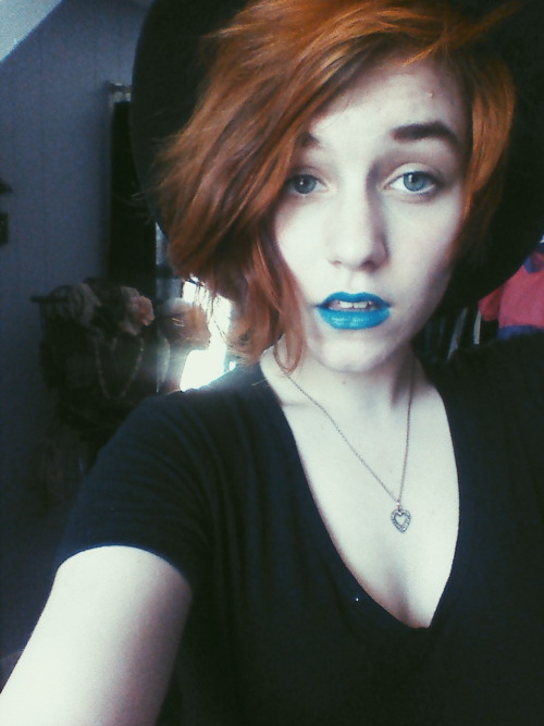 Blue Lipstick On Tumblr