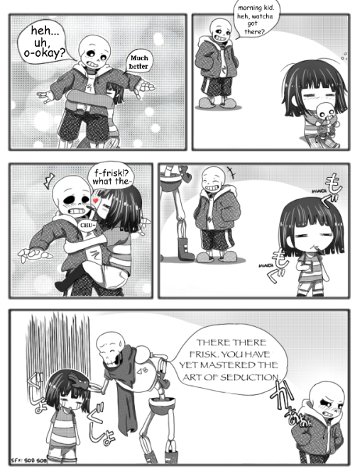 Images Of Cute Undertale Sans X Frisk Fanart