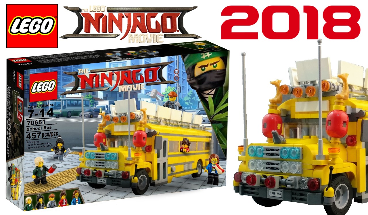 lego ninjago bus