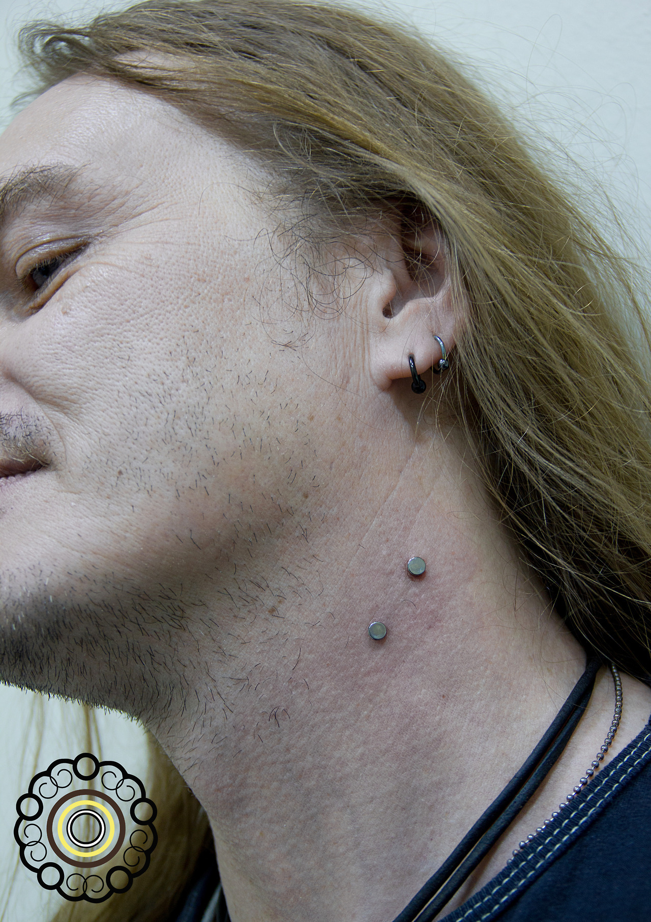 La Embajada Tattoo And Piercing — Vampire Bite Surface Piercing