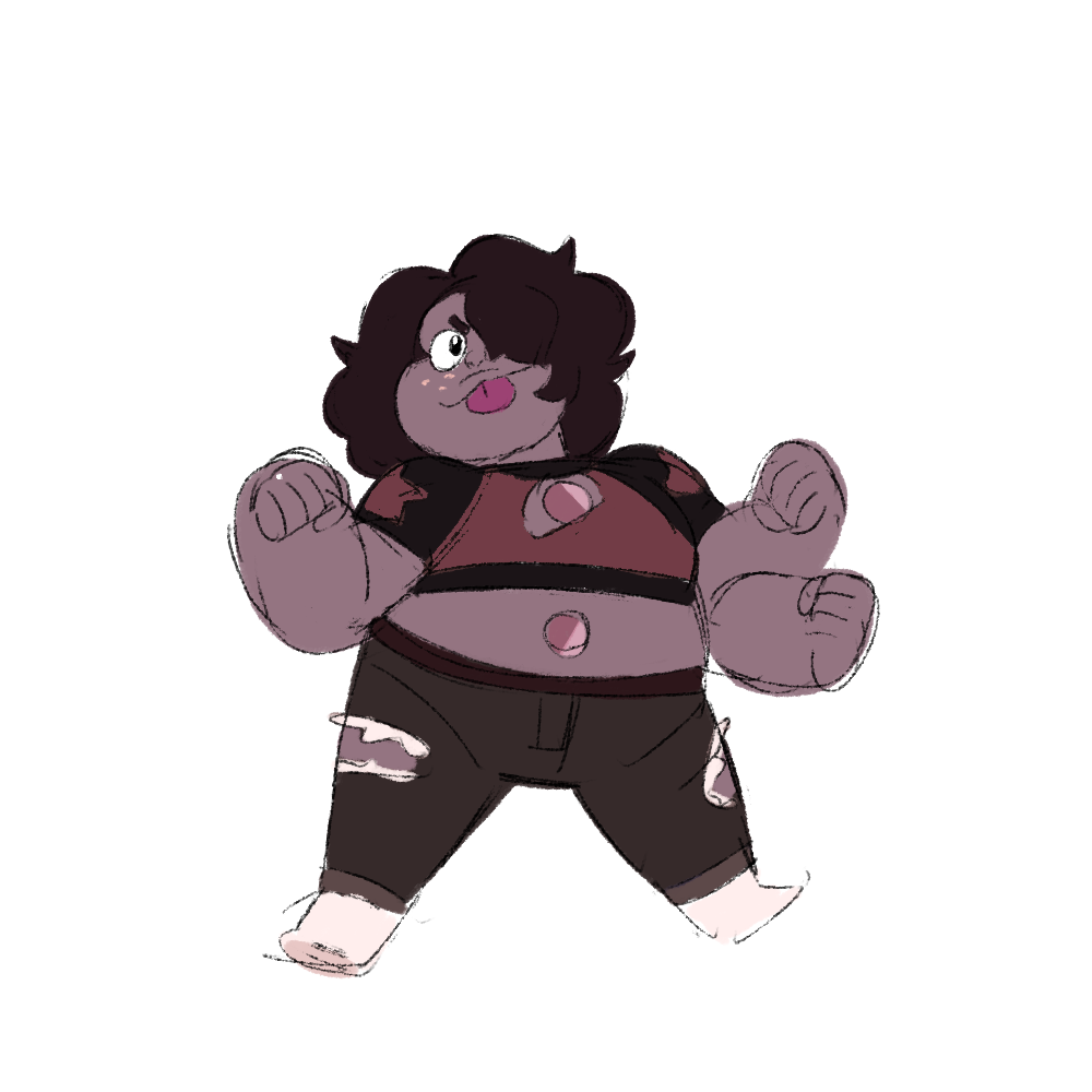 what if Steven’s clothes could fuse with him?