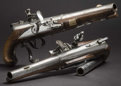 peashooter85:A pair of Flemish or French flintlock...