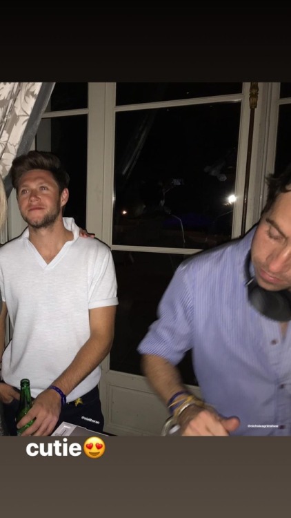 nhupdates:Niall and Nick Grimshaw at the Ryder Cup after party...