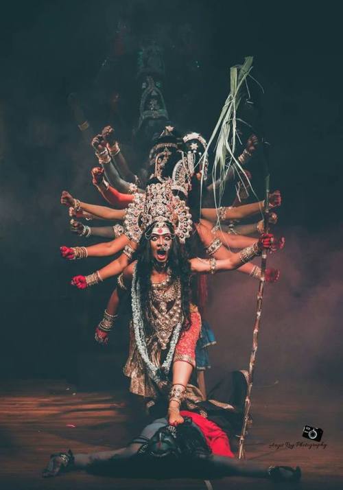 arjuna-vallabha:Goddess from dance drama Dhruvam-The...