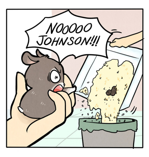 thepigeongazette:yes johnson is made out of his poop. my...