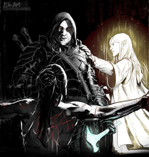 Celebrimbor and Sauron | Tumblr