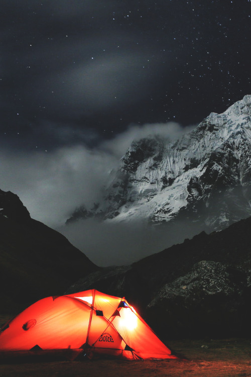 wnderlst:Camping in the Andes, Peru ↝ Quin Murray