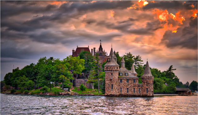 America's Castles — Boldt Castle located in Upstate New York’s...