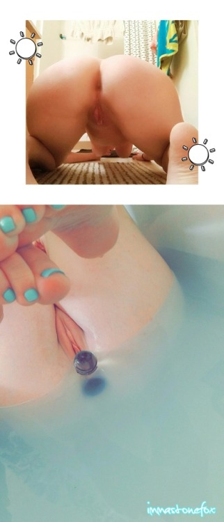 immastonefox:Baths & cute toes 