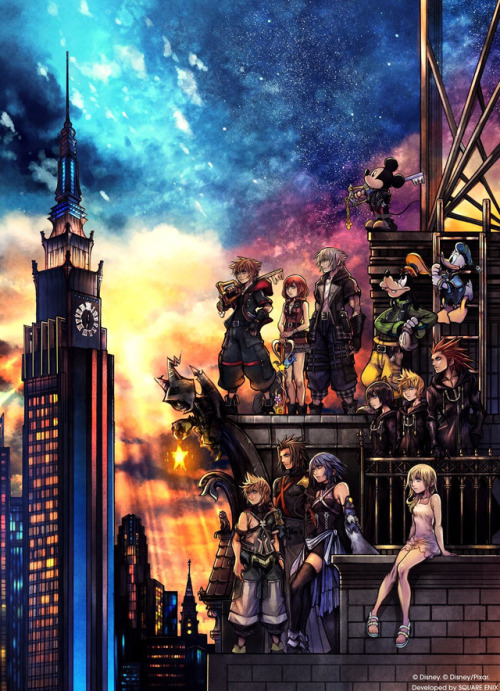 deep-dive:Kingdom Hearts 3 Box Art, Tetsuya Nomura