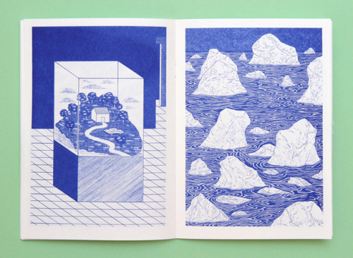 kevinlucbert:New artist’s book : Blue Lines, by Fotokino...