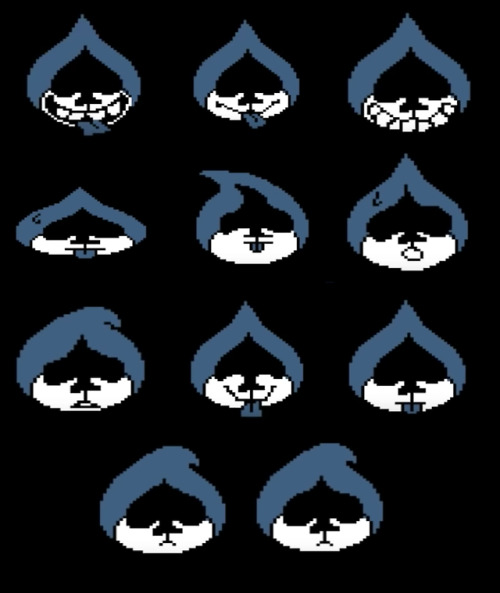 Lancer deltarune sprite