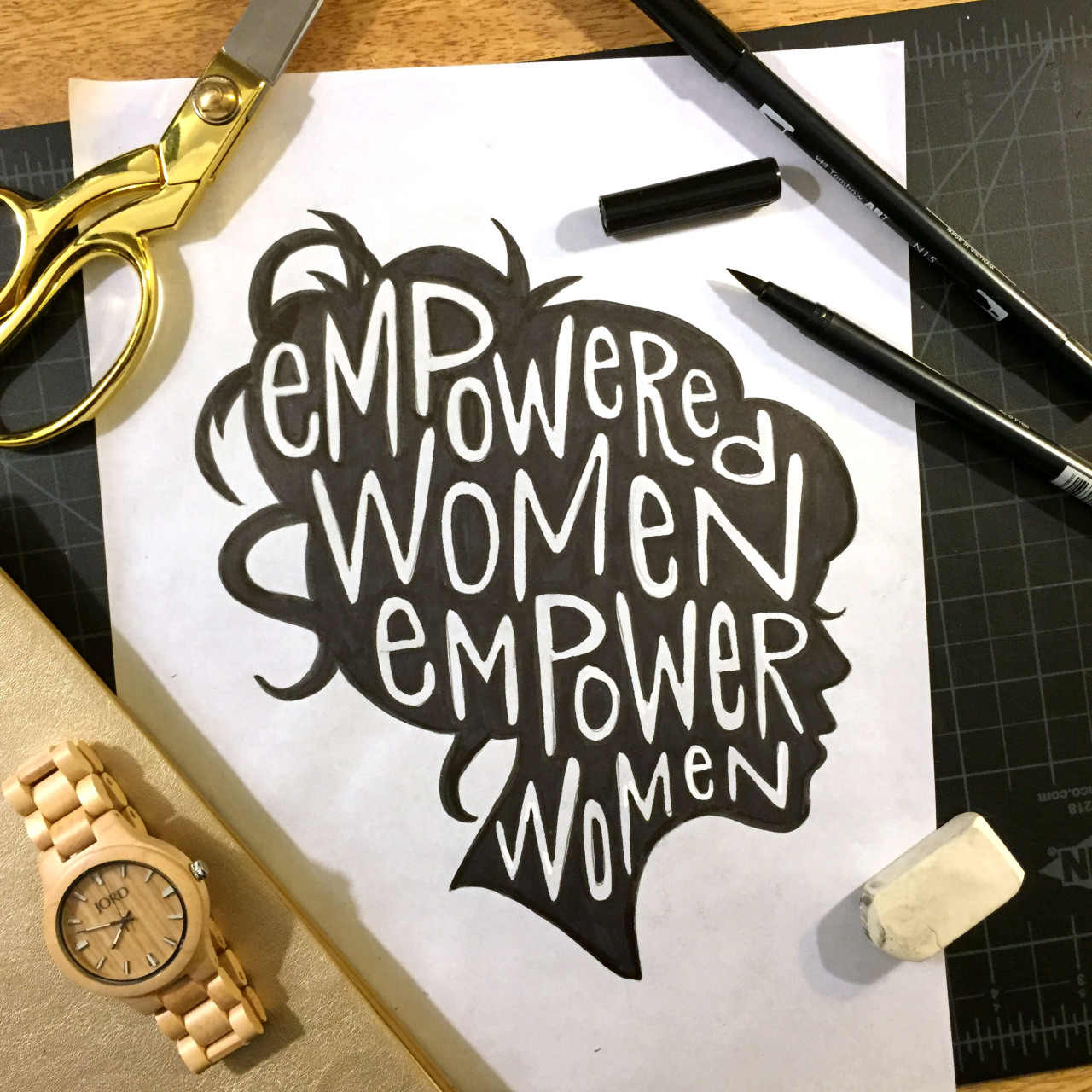 Empowered Women Empower Women Coffee Mug by Kasi Turpin